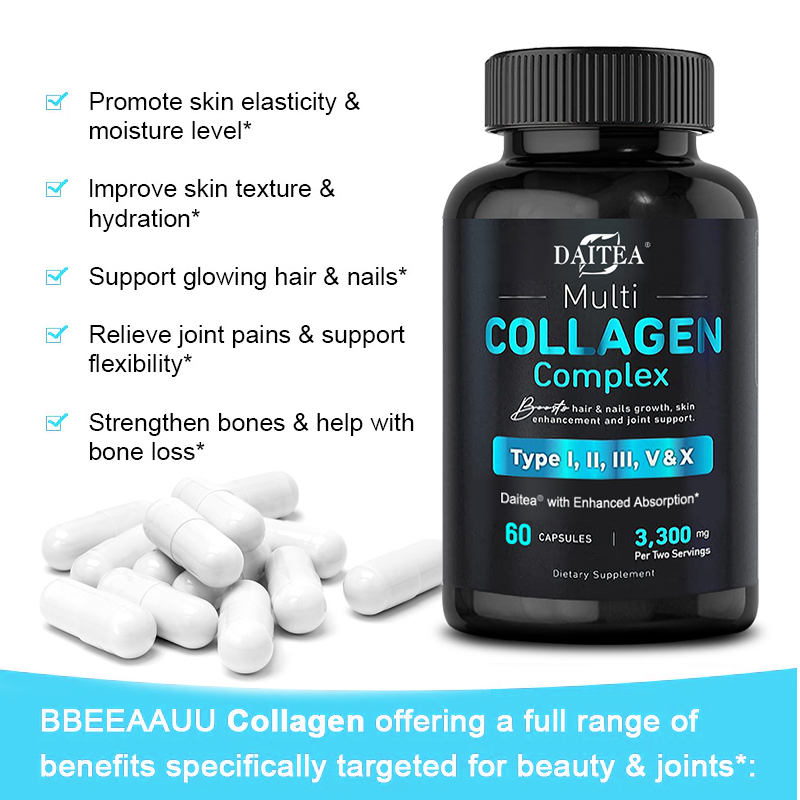 Multi Collagen Complex Capsule – обзор и цена Digestive Enzyme Blend