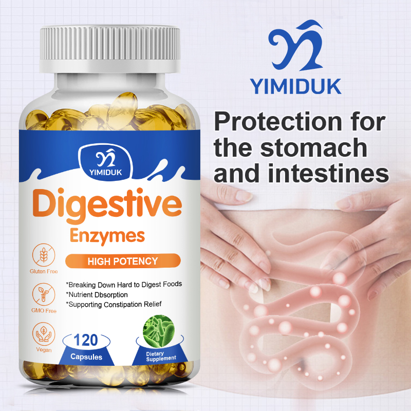Organic Digestive Enzymes Caps – обзор и цена Digestive Enzyme Blend