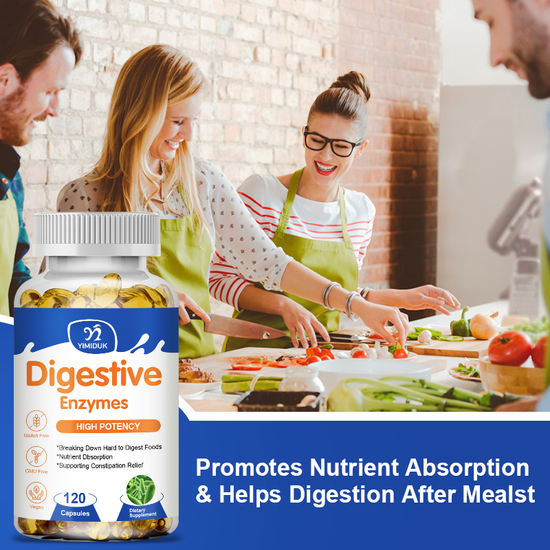 Organic Digestive Enzymes Caps – обзор и цена Digestive Enzyme Blend