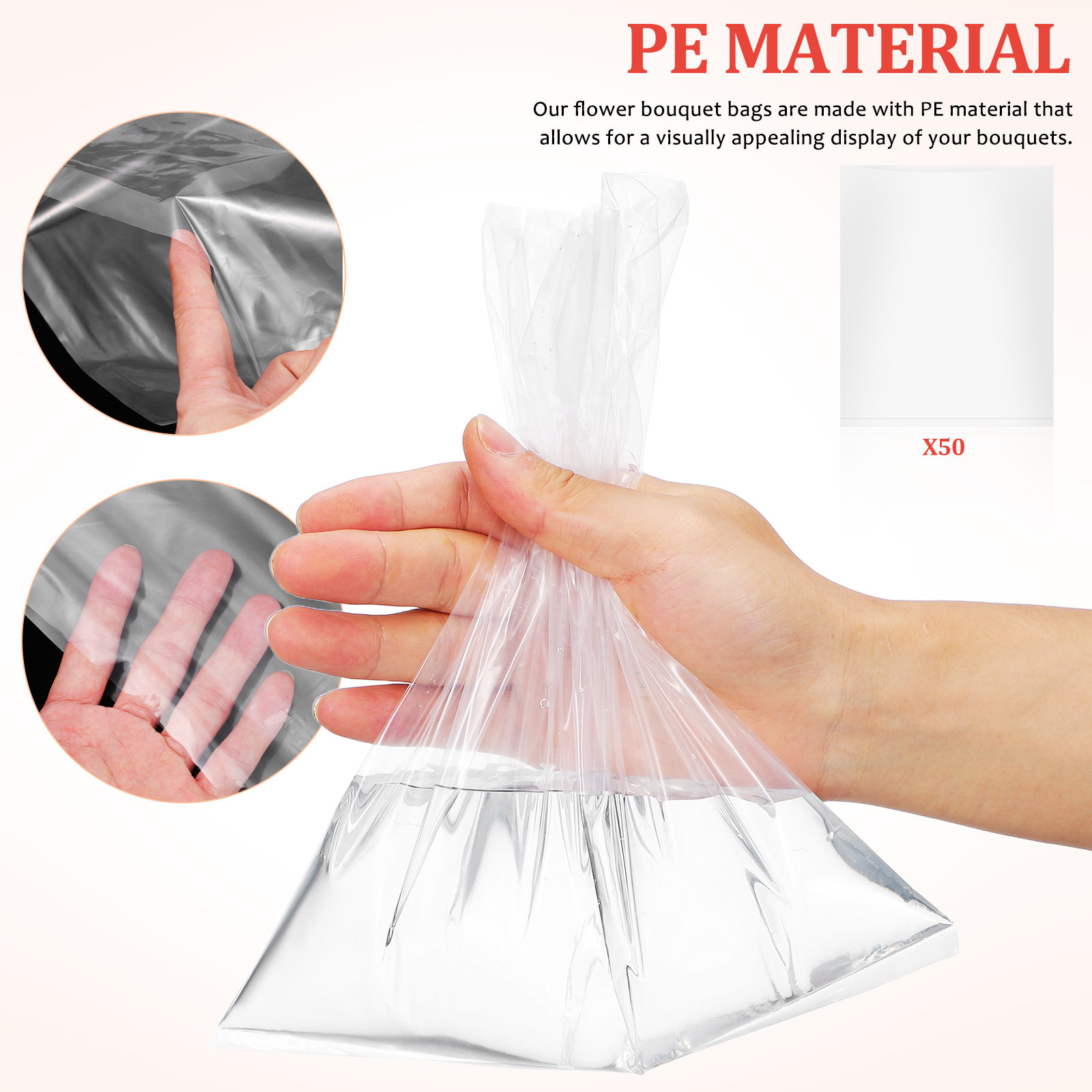 50pcs Flower Bags Plastic Fres – обзор и цена Nutrition & Fitness Coaching Fulham