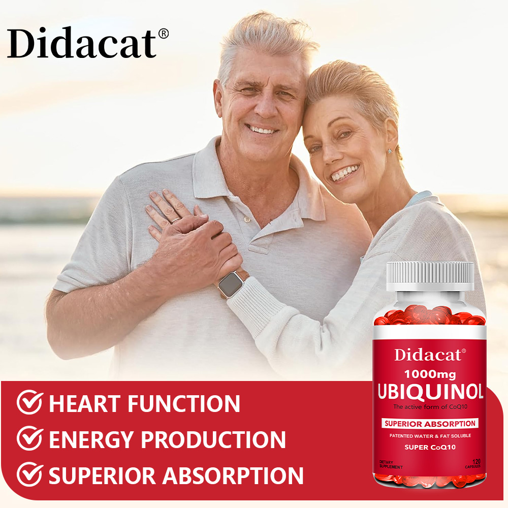 Ubiquinol CoQ10 Vegetable Soft – обзор и цена Coq10 Ubiquinol Softgel