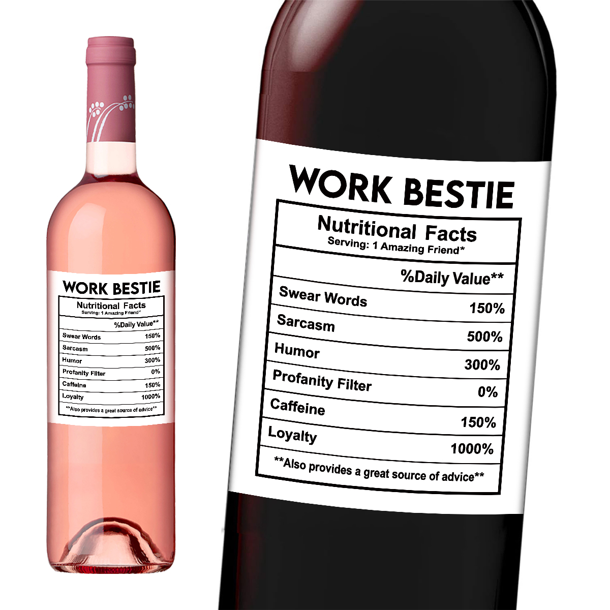 4pcs Funny Work Bestie Wine Bo – обзор и цена Nutrition & Fitness Coaching Fulham