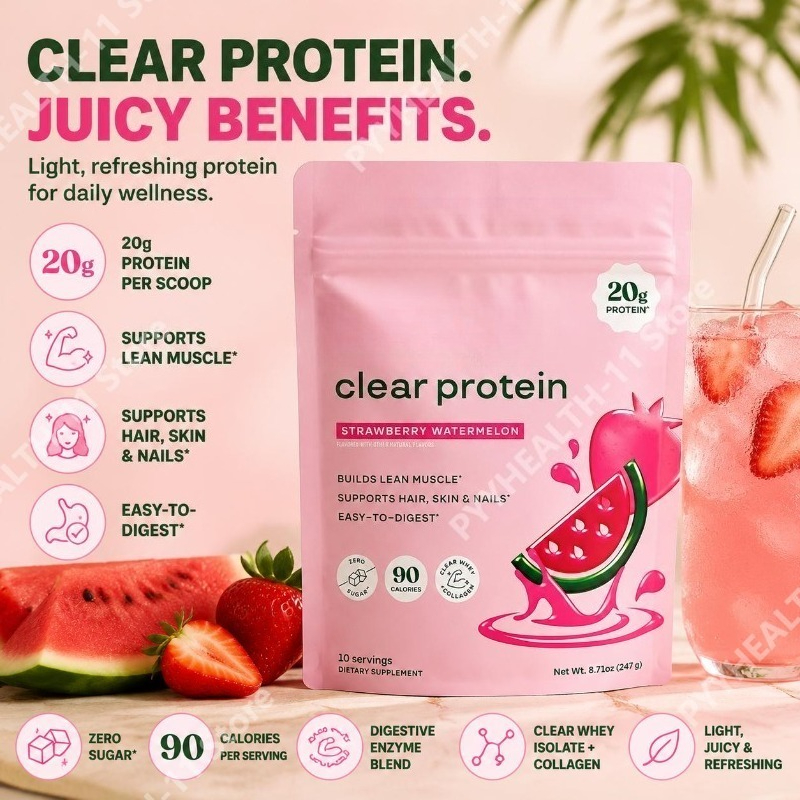 Clear Protein Powder with 20g  – обзор и цена Digestive Enzyme Blend