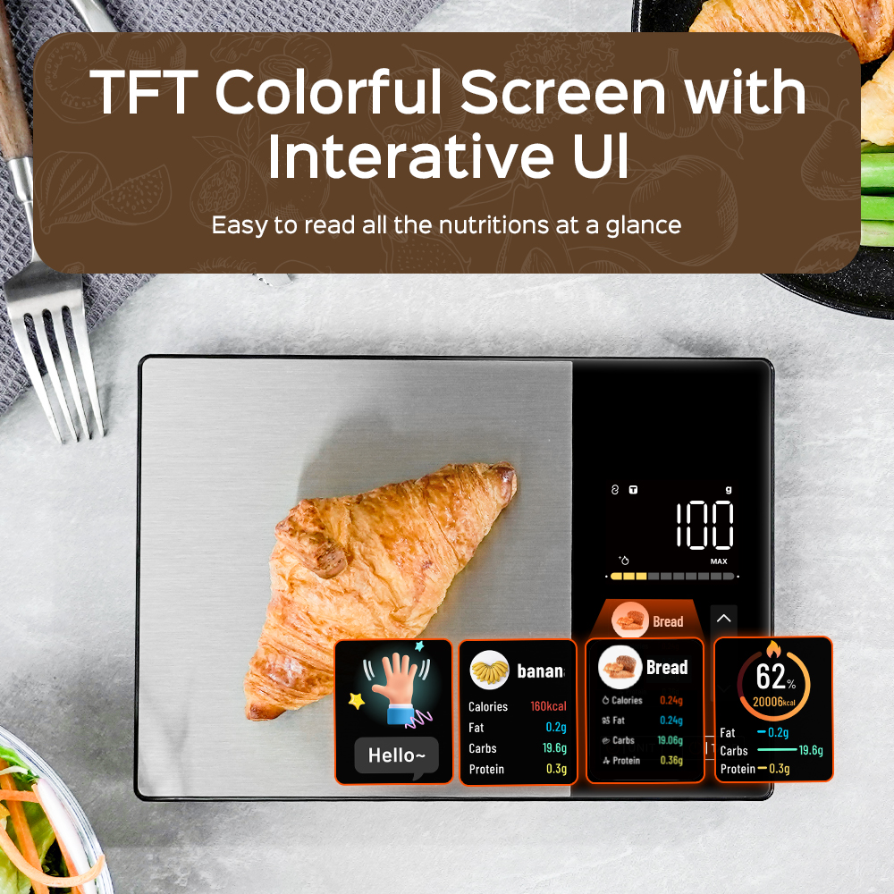 Smart Kitchen Scale with APP F – обзор и цена Fitness Nutrition Diet