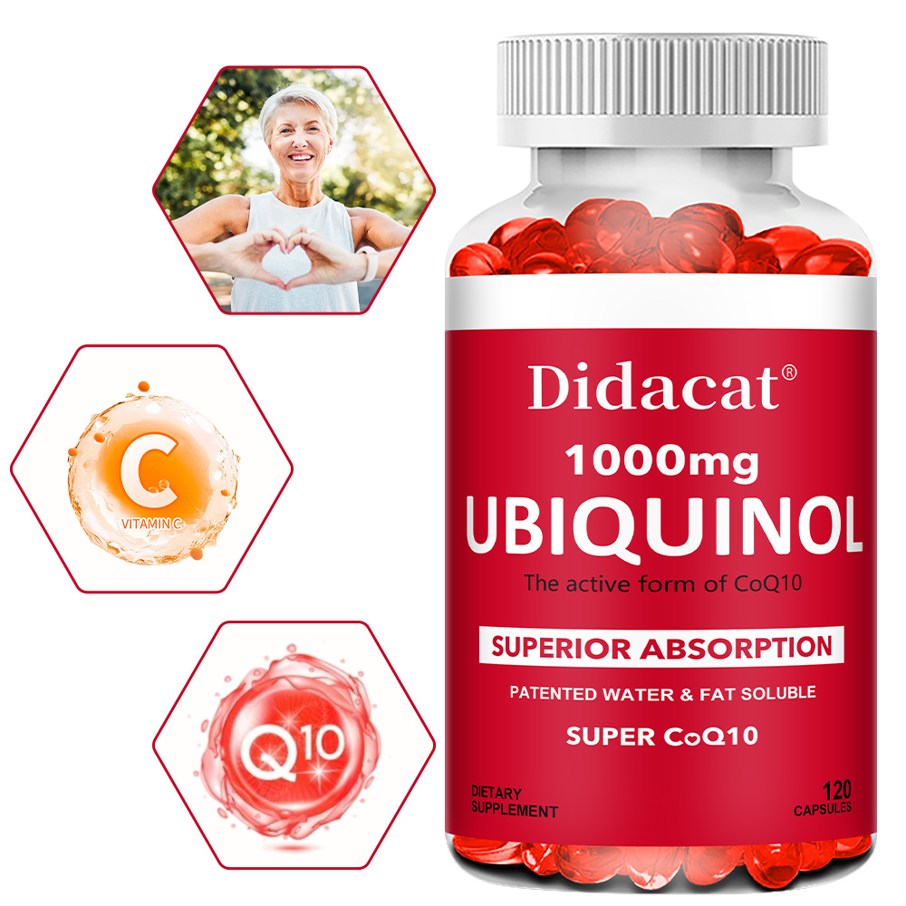 Ubiquinol CoQ10 1000mg Softgel – обзор и цена Coq10 Ubiquinol Softgel